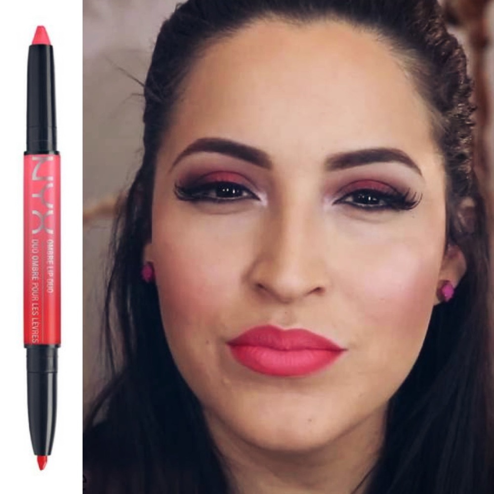 🔥NYX *RAZZLE & DAZZLE* Ombré Lip Duo🔥W/GIFTS🎁😍
